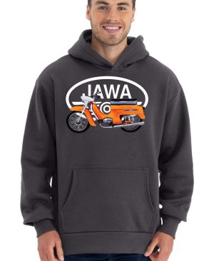 Jawa Pionýr - oranžový - logo V24