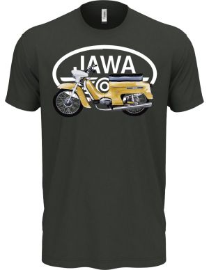 Jawa Pionýr - žlutý - logo V21
