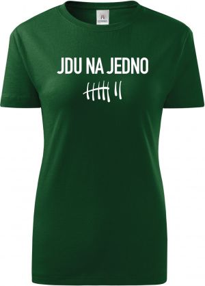 Jdu na jedno. Bílá barva