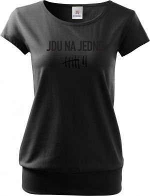 Jdu na jedno - černá barva