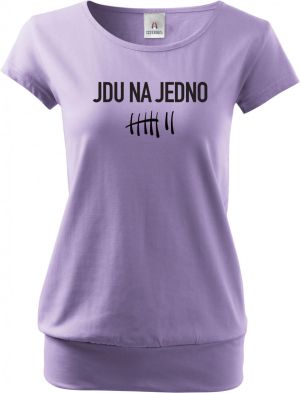 Jdu na jedno - černá barva