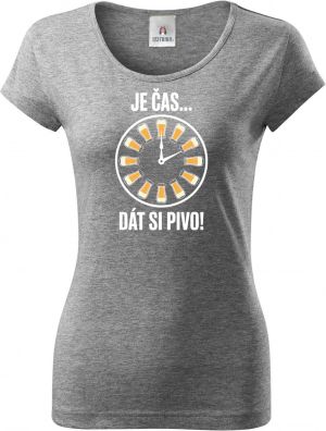 Je Čas... Dát Si Pivo, vtipné tričko,