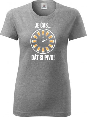 Je Čas... Dát Si Pivo, vtipné tričko,