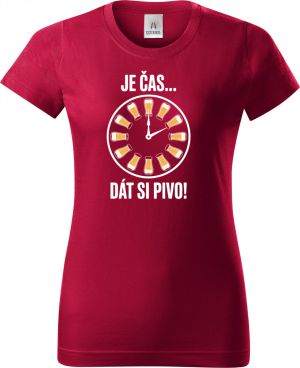Je Čas... Dát Si Pivo, vtipné tričko,