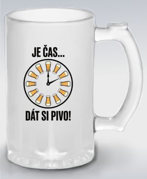 Je Čas... Dát Si Pivo, vtipné tričko,