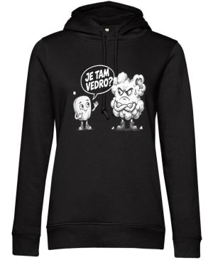 Je tam vedro? Bílý tisk