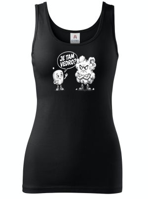 Je tam vedro? Bílý tisk