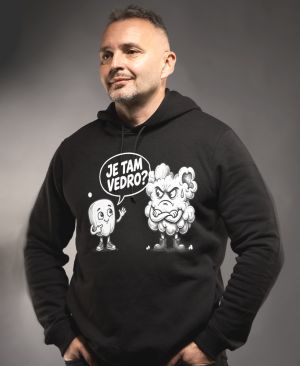 Je tam vedro? Bílý tisk