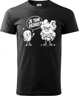 Je tam vedro? Bílý tisk