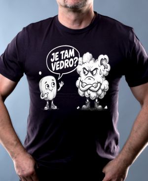 Je tam vedro? Bílý tisk