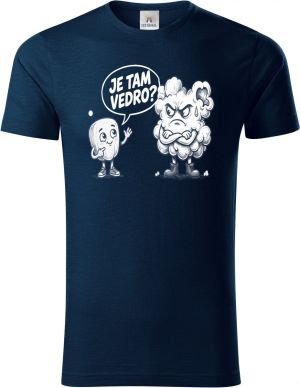 Je tam vedro? Bílý tisk