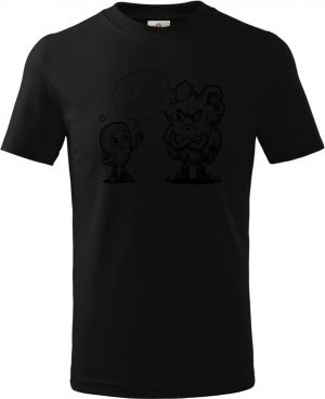 Je tam vedro? Černý tisk