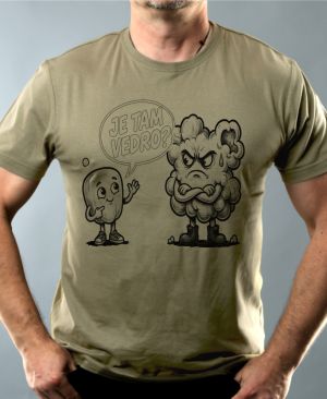 Je tam vedro? Černý tisk