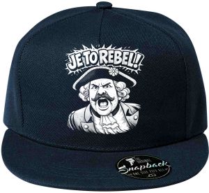 Je to rebel, bílý tisk