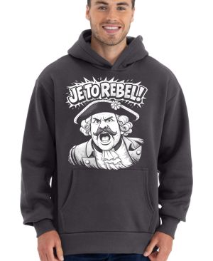 Je to rebel, bílý tisk