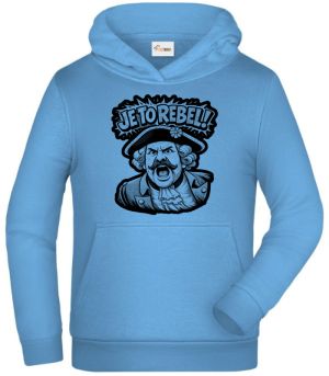 Je to rebel, černý tisk