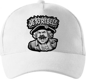 Je to rebel, černý tisk