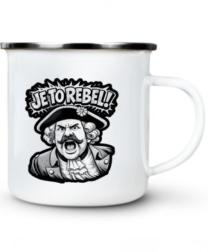 Je to rebel, černý tisk