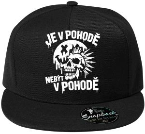 Je v pohodě nebýt v pohodě, bílý potisk