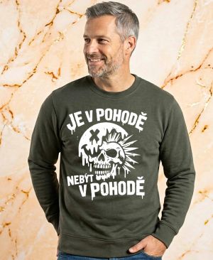 Je v pohodě nebýt v pohodě, bílý potisk