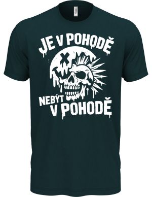 Je v pohodě nebýt v pohodě, bílý potisk