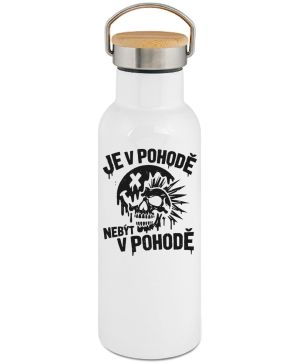 Je v pohodě nebýt v pohodě, černý potisk