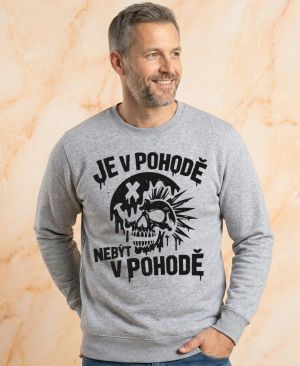 Je v pohodě nebýt v pohodě, černý potisk