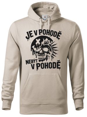 Je v pohodě nebýt v pohodě, černý potisk