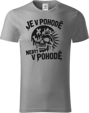 Je v pohodě nebýt v pohodě, černý potisk