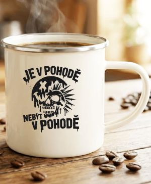 Je v pohodě nebýt v pohodě, černý potisk