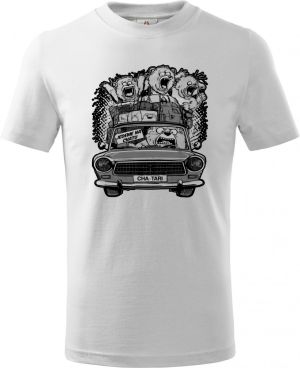 Jedeme na chatu, V2, černý tisk