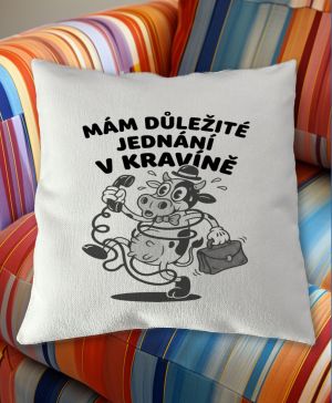 Jednání v kravíně, černý tisk