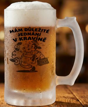 Jednání v kravíně, černý tisk