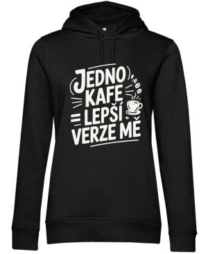 Jedno kafe, lepší verze mě, bílý potisk