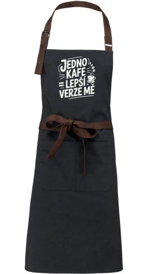 Jedno kafe, lepší verze mě, bílý potisk