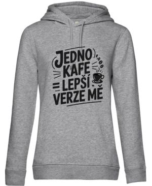 Jedno kafe, lepší verze mě, černý potisk