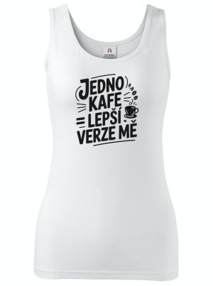 Jedno kafe, lepší verze mě, černý potisk