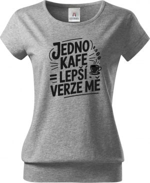 Jedno kafe, lepší verze mě, černý potisk