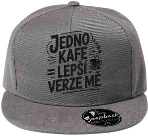 Jedno kafe, lepší verze mě, černý potisk