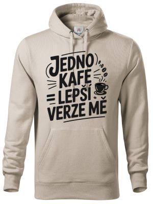 Jedno kafe, lepší verze mě, černý potisk