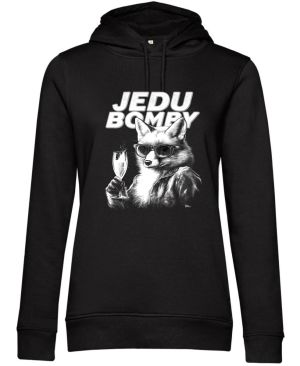 Jedu bomby, liška, bílý tisk