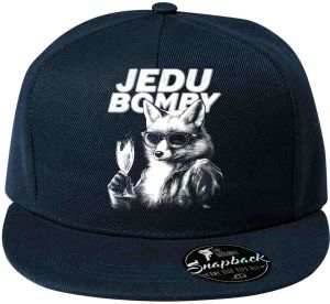 Jedu bomby, liška, bílý tisk