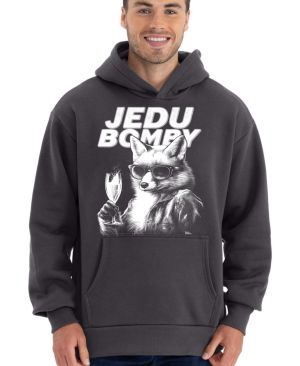 Jedu bomby, liška, bílý tisk