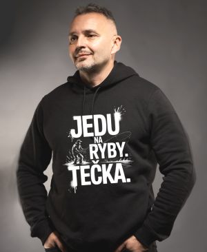 Jedu na ryby. Tečka
