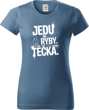 Jedu na ryby. Tečka