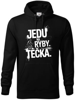 Jedu na ryby. Tečka
