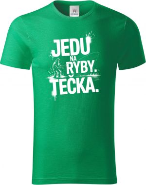 Jedu na ryby. Tečka