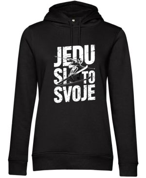 Jedu si to svoje, bílý potisk