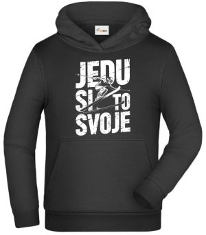 Jedu si to svoje, bílý potisk
