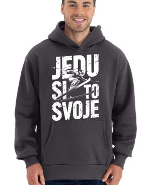 Jedu si to svoje, bílý potisk